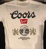 Unisex Shirt Cotton Oversize Large Size Coors Banquet Beer Brand Tshirt