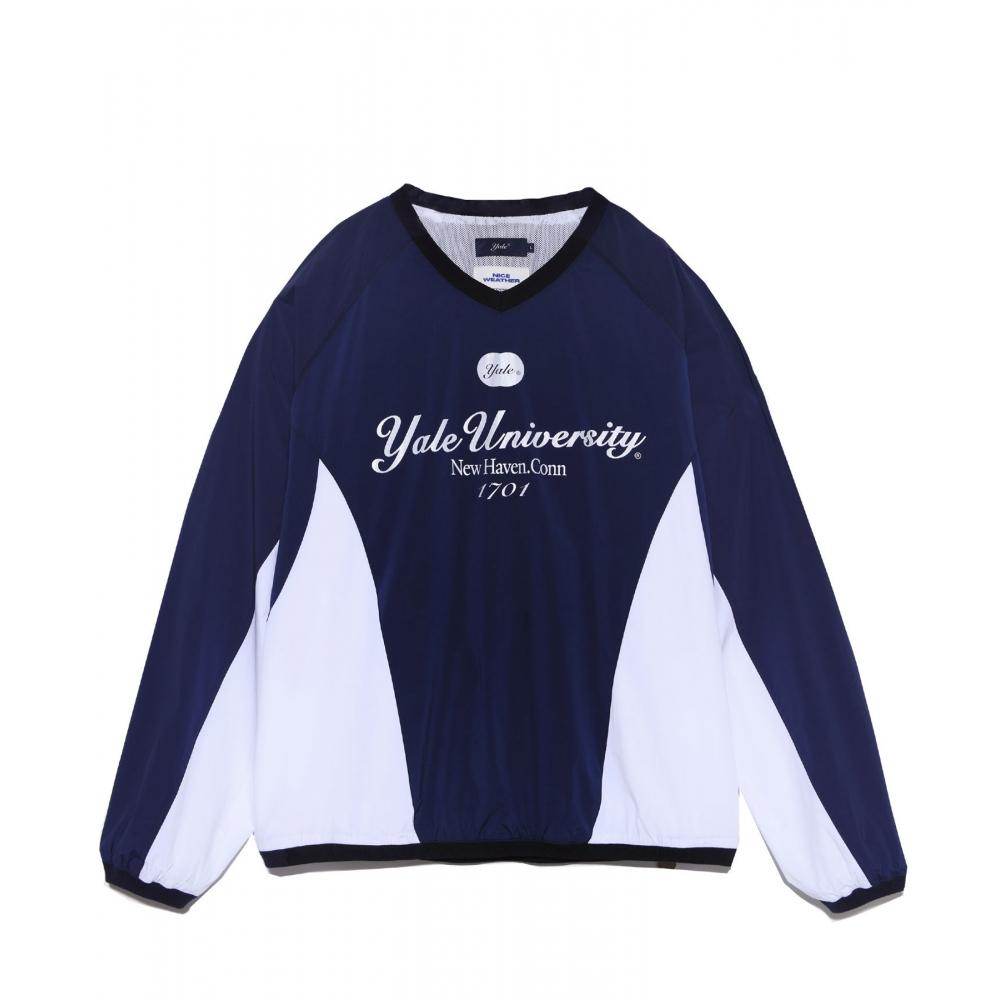 

YALE ТРИКОТАЖНЫЙ ДЖЕРСИ С КРУГЛЫМ ВЫРЕЗОМ YALE x NICEWEATHER