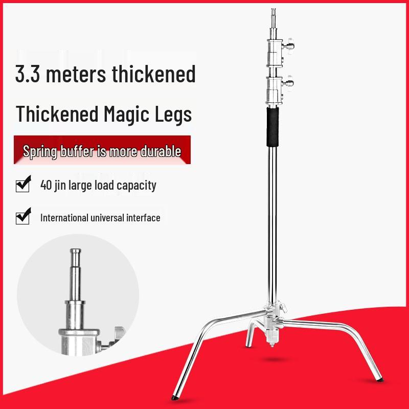 40-Inch Stainless Steel C-Stand Photography & Film Light Stand