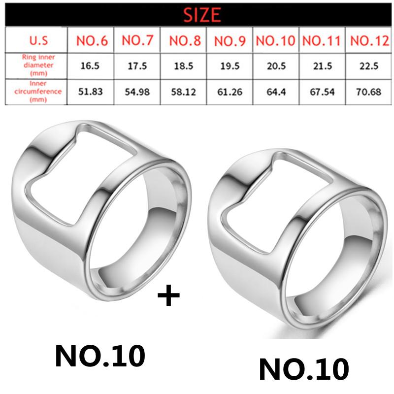 Prstencový otvírák na láhve Prsten 17mm/18mm/19mm/20mm Průměr Otevírací kroužek na pivo Nástroj na otevírání pivních lahví Kuchyňské doplňky Gadgety