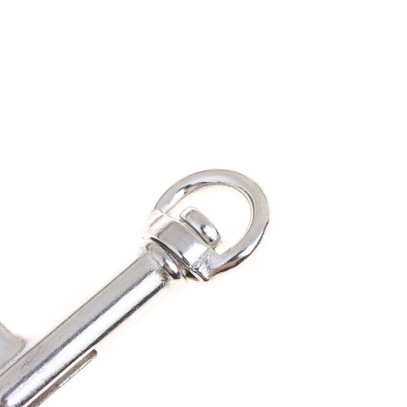 Dual Head Marine Diving D Ring Snap Hooks With Swivel Bolt Snap Hook Clip 316 Stainless Steel Oval Swivel Spring Snap Hook