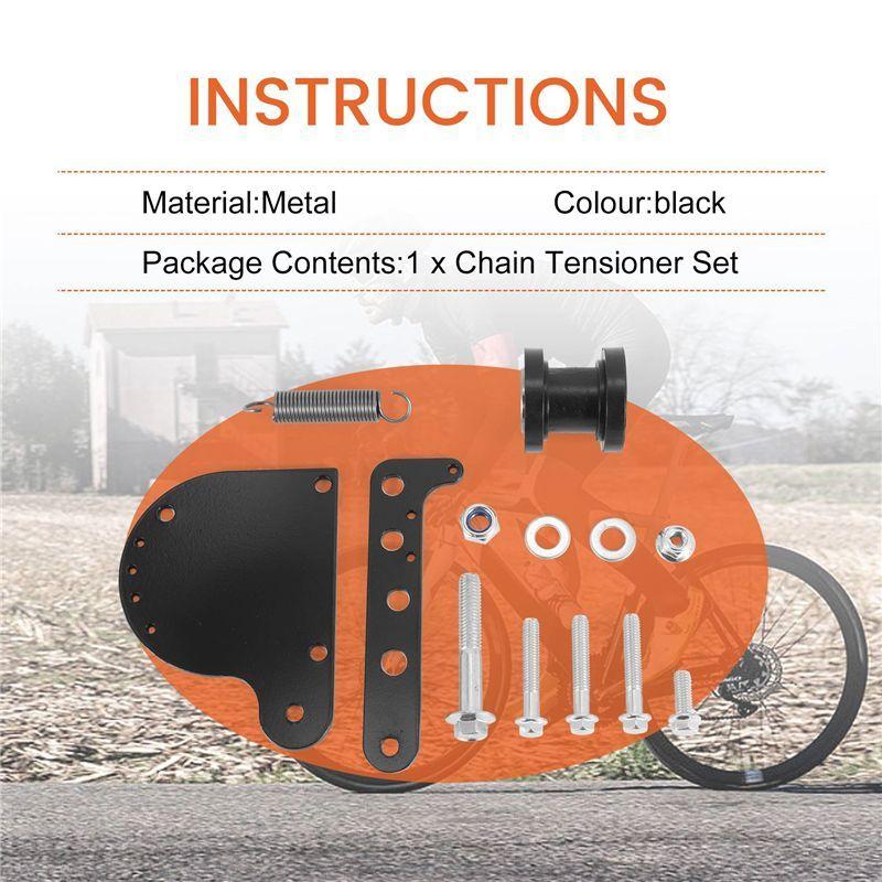 AA92-Chain Tensioner For Motorized Bicycle,Spring Loaded Chain Tensioner Compatible With 49Cc 66Cc 80Cc Engine Motorized Bike