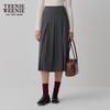 Teenie Weenie Women's College Style Pleated Short Skirt