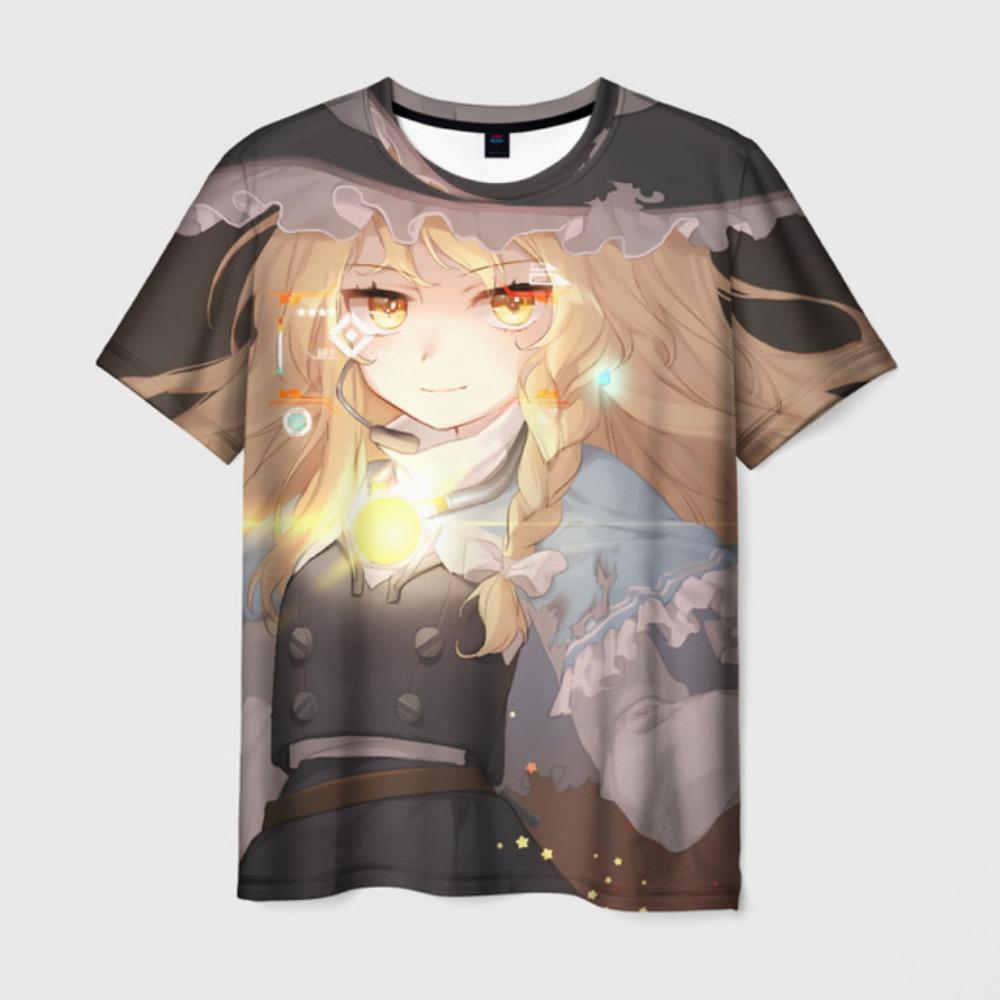 

Популярная игра Touhou Project футболка с 3D-печатью для мужчин/женщин, детская футболка с круглым вырезом и коротким рукавом, свободный размер Harajuku Unisex Clothing 4XL