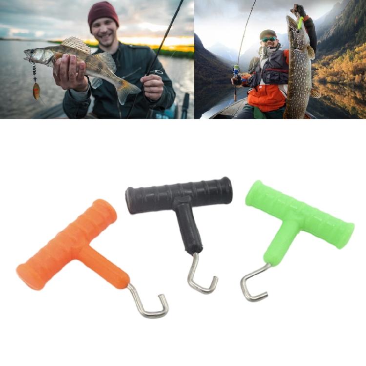 Fishing Knots Pullers For European Carps Fishing Enhances Binding Speed Anti Tangles Feature ABS Stainless Steel