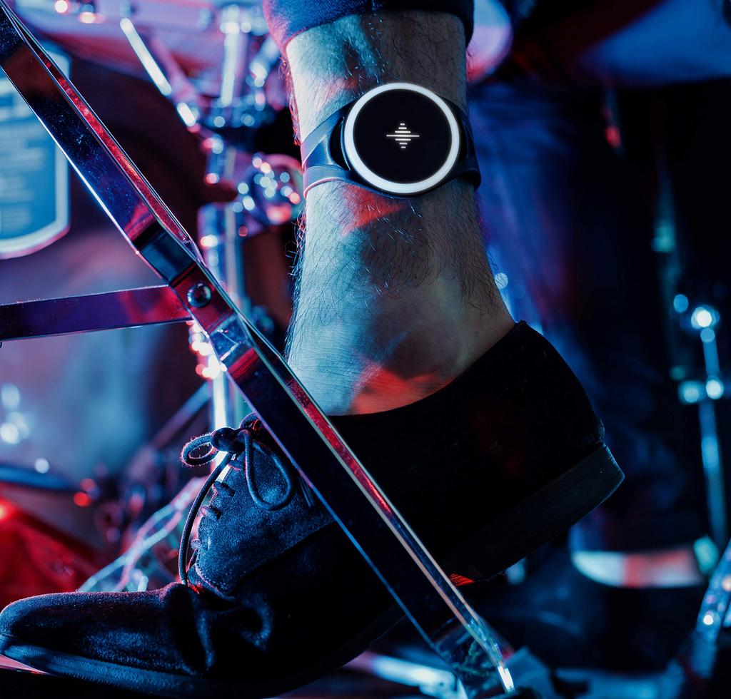 Soundbrenner Pulse Vibrationsmetronom Bluetooth Schwarz Tragbare Uhr für Musiker Für Profis und Anfänger Soundbrenner Pulse…