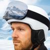 Portable Ski Goggle Case - Stretchable Protective Cover for Scratch & Dust Protection, Travel Storage Bag for Snow Sport Glasses