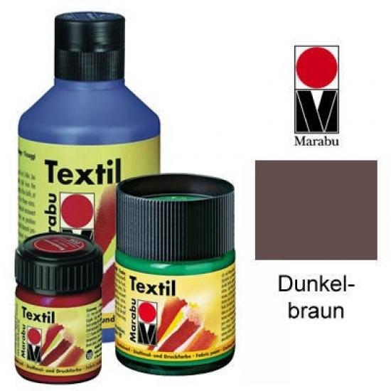 Buy Marabutextil Paint for Light Fabrics 50ml Pot Dark Brown 171605045 at affordable prices