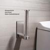 1Pc Stainless Steel Toilet Paper Holder - No Drilling Required Self-Adhesive Freestanding Bathroom And Kitchen Roll Holder With Brushed Finish