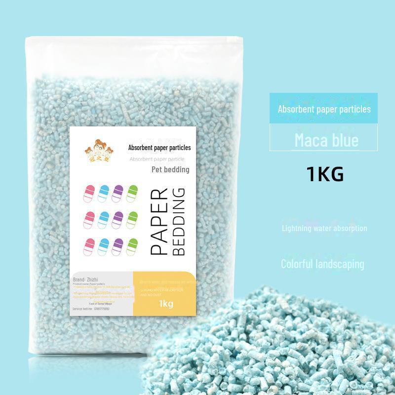 Deodorizing, Absorbent Cotton Paper Pellets for Hamster Bedding - Breathable and Warm