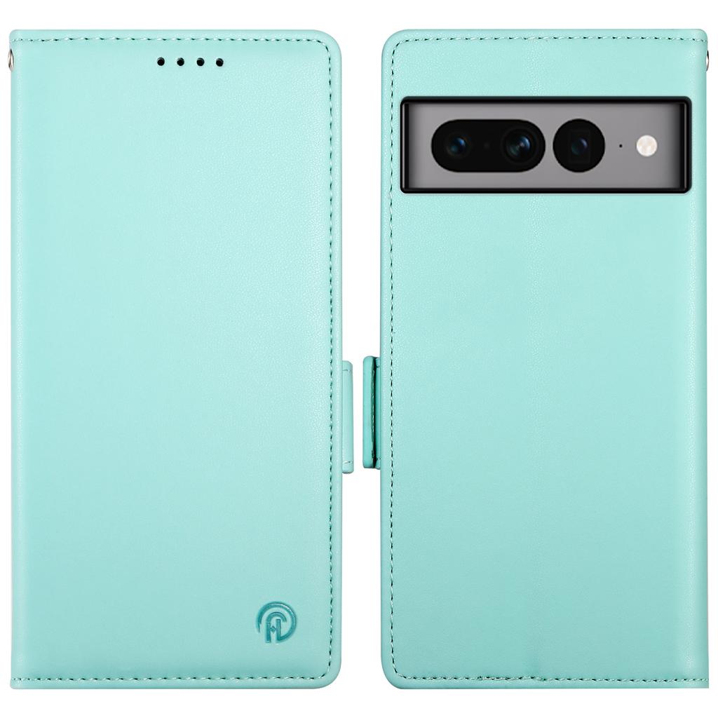 DF-010 For Google Pixel 7 Pro 5G Case Wallet Leather Phone Cover Flip Stand View Magnetic Protect