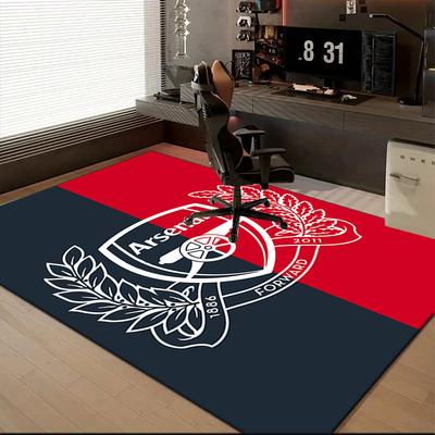 Arsenal Football Club Logo Gedrukt Kantoor Tapijt Stoelkussen Entree Tapijt, Tapijten voor Woonkamer, Slaapkamer Kerstcadeaus