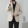 Men's Trendy Korean Style Versatile Suit Jacket for Autumn and Spring
