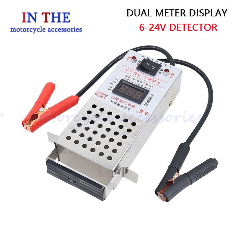 

For High Performance Discharging Battery Electronic Load Tester Dual meter display 6-24V detector 6to24VJCY