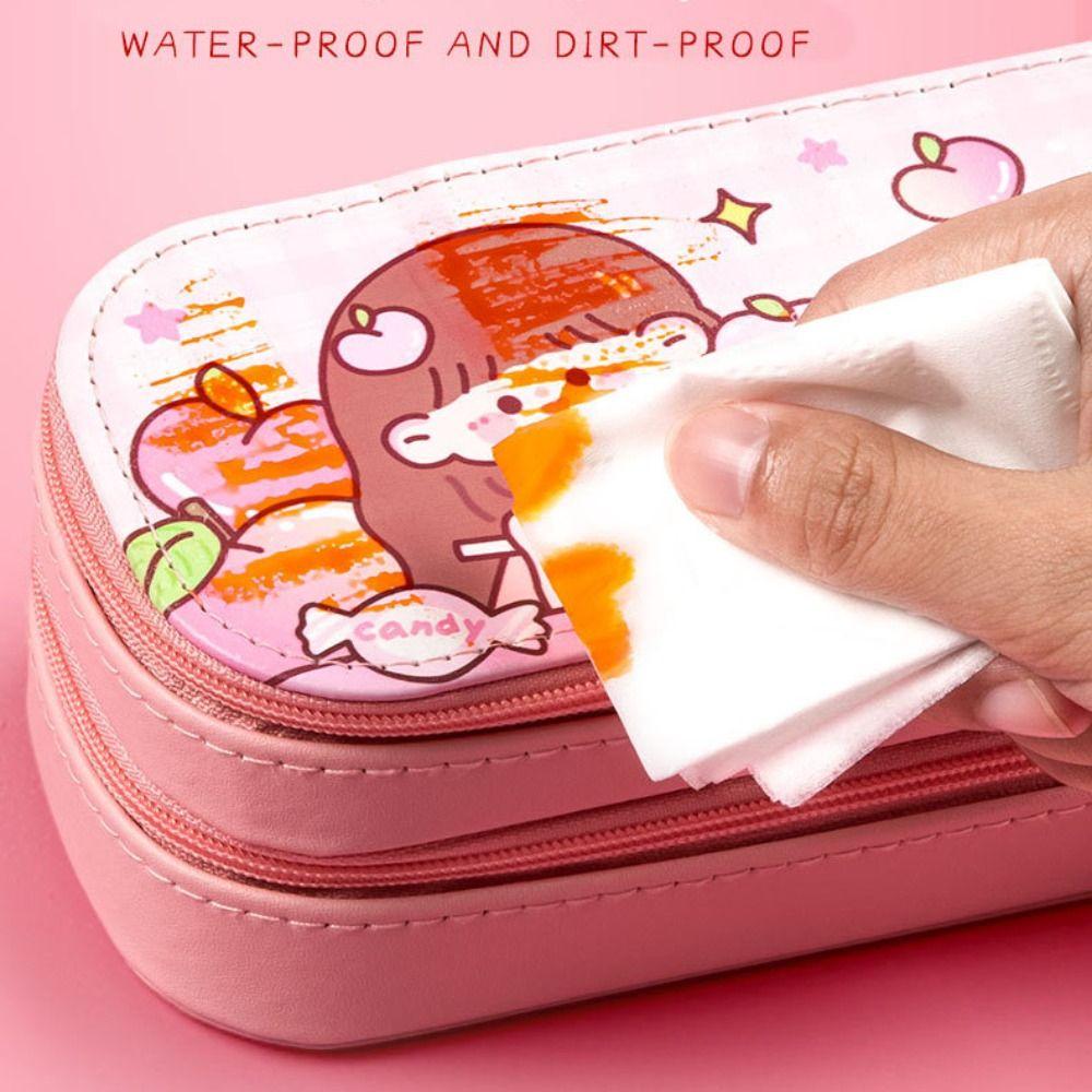 Multi-function Pencil Case Portable Stationery Box Storage Box  Student School Supplies