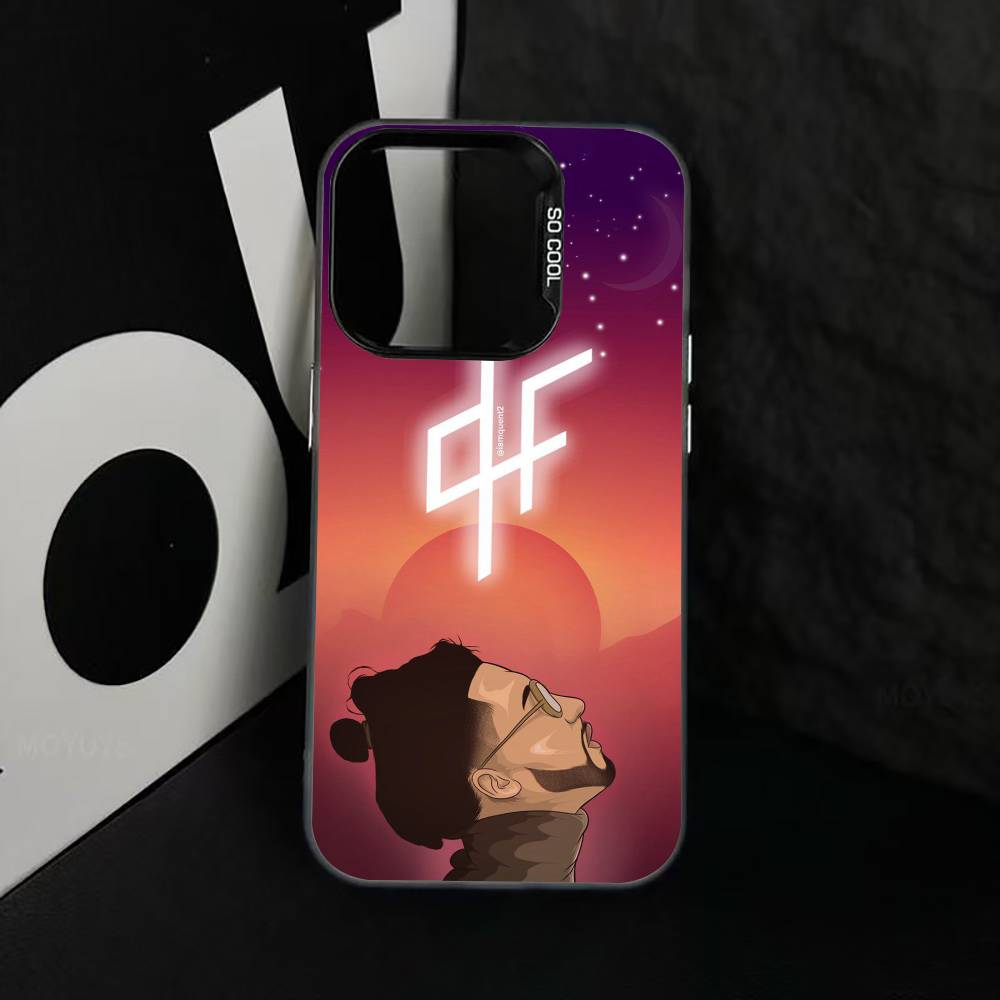 PNL QLF R-Rapper S-Singer Phone Case For iPhone 17,16,15,14,13,12,11 Plus,Pro Max,XS,Colorful Silver Black Cover