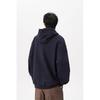 Men's Plus Size Fleece-Lined Button Hoodie - Oversized, Thickened Long Sleeve for Autumn/Winter