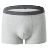 Large Size Men's Spring and Summer Cotton Youth Mid - Waist Flat Angle Underwear