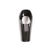 Clear 1 Piece Car Gear Shift Head Knob Decorative Cover Trim Dry Carbon Fiber Car Accessories For Alfa Romeo Giulia/Stelvio