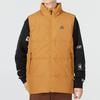 Adidas Down Vests Men's Brown Stand Collar Moderate Other HN4404
