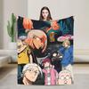 SAKAMOTO DAYS  Blanket  Warm Soft Graphic Plush Throw Blanket For Outdoor Travel Office Flannel Bedspread Bed Cover