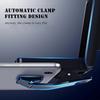 Rechargeable Book Light LED Clip Reading Light 180°Foldable,Portable Clip On Reading Lamp 3 Colors Eye Protection Desk Lamps