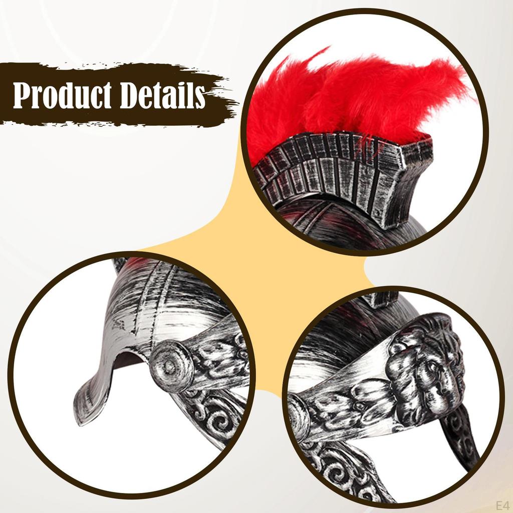 Sparta Helm für Erwachsene Kostüm Rüstung Hut Bühnenauftritt Cosplay Rollenspiel