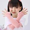 1 Pair Summer Cooling Arm Guard Sleeves Solid Color Cover Sleeve Outdoor Sun UV Protection For Kids Driving Sports Activities