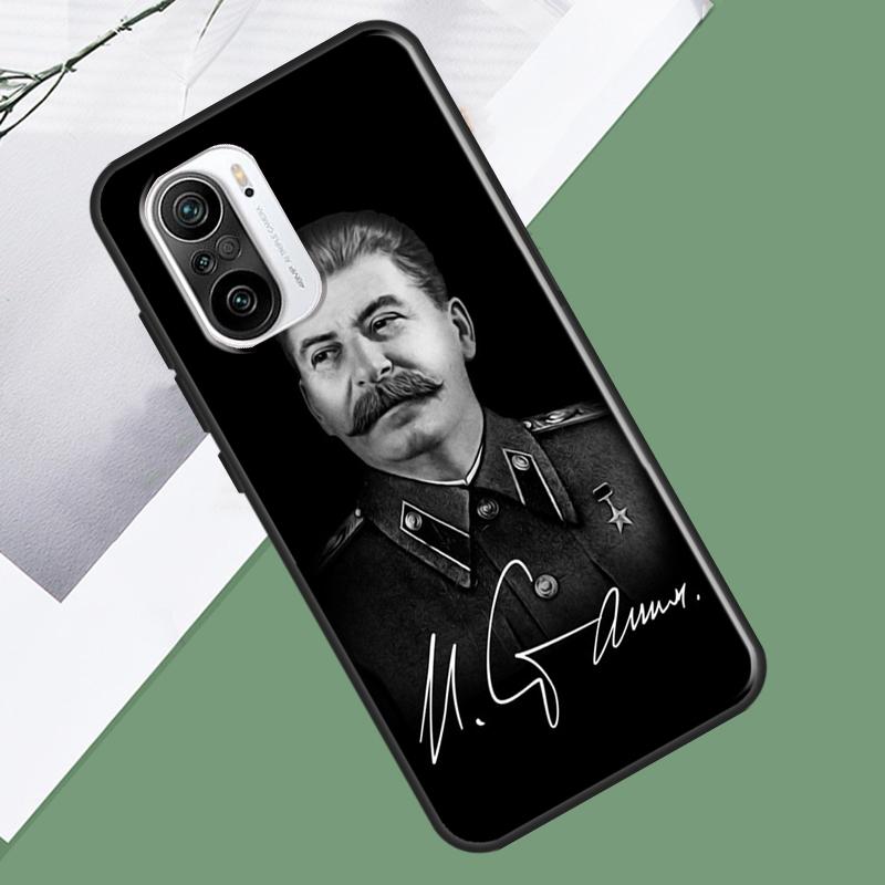 USSR Joseph Stalin Case For Xiaomi 15 Ultra 13 14 13T 14T 15T Pro 17 Pro Max POCO X7 Pro F5 F6 X5 X6 F7 Cover