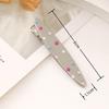 6cm Colored Polka Dot Metal Hair Clip, Side/Duckbill/Straight Clip, Cloud-Style Bangs Clip, Handmade Hair Accessory