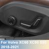 For Volvo XC60 XC90 S90 2018    ABS Car Seat Adjustment Switch Knob Panel Trim Covers Interior Moulding Accessories
