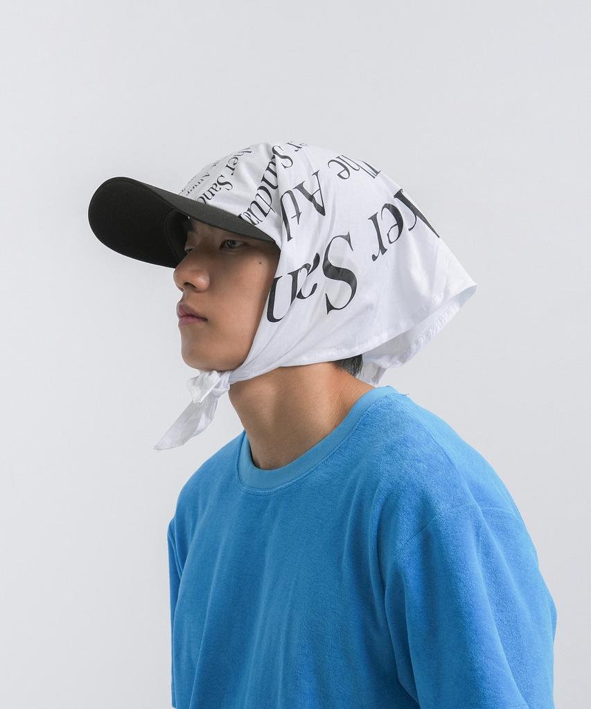 Diadeosaengchyueoli Bandana Cap - Circular (White)
