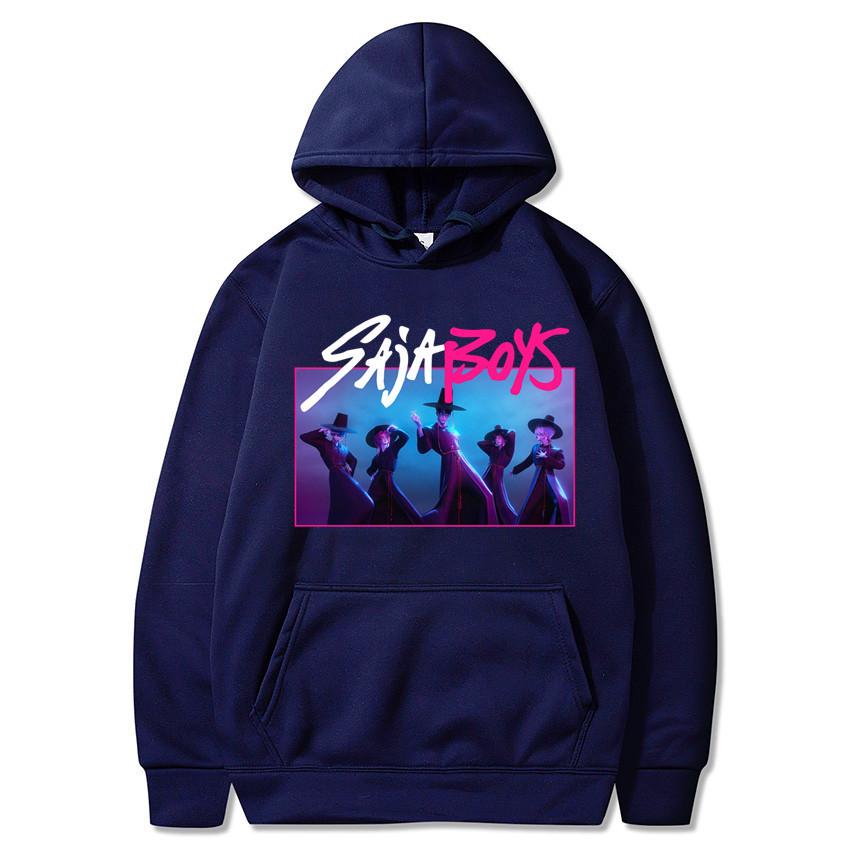 Trend Print Hooded Street Autumn Fashion Fleece Sweatshirt Hoodies Top for Men Women