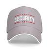 Security Adjustable Baseball Cap Unisex Sandwich Dad Hat Golf Hat