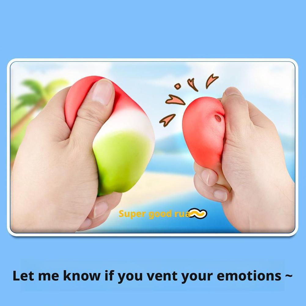 Watermelon Toy Slow Rising Soft Sensory Fidget Toy For Kids T4N3