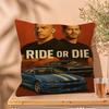 Classic Adventure Crime Movie Fast  Furious Cushion Cover  Cm Polyester Sofa Cushions Decorative Throw Pillows