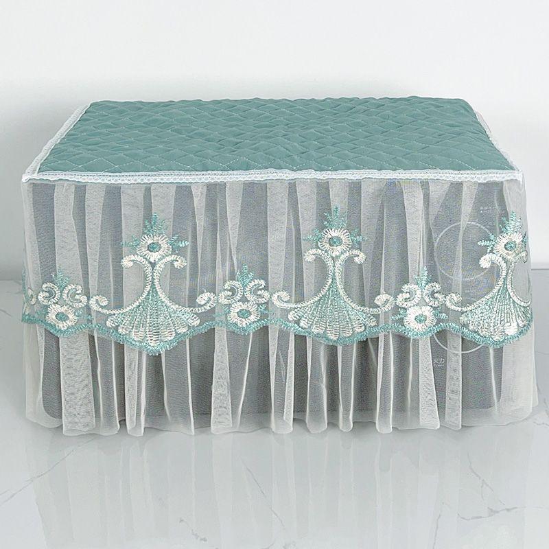 

Новый Полностью Закрытый Тканевый Кружевной Пылезащитный Чехол для Микроволновой Печи Midea Galanz Электрической Духовки Пылезащитное Полотенце Пылезащитный Чехол Blue Rhyme 45 long, 35 wide and 30cm high