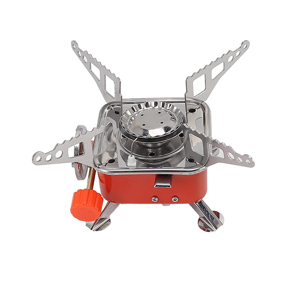 Outdoor Gas Stove Folding Mini Quadrate Stove Cooker Camping Picnic Portable Gas Stove