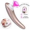 Breast Massager Clitoris Vagina Stimulator Tongue Clit Sucking Vibrator Adult Sex Toy for Women Oral Tongue Nipple Vibrator