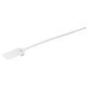 100pcs Anti Theft Disposable Label Cable Tie Identification Mark Signs Self Locking Ties(White )