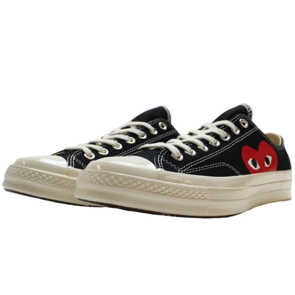 Converse Comme Des Garçons Play Black Low