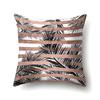 Polyester Pillow Case Automobile Decoration Home Printed Pillow Case Automobile Sofa Simple Waist Cushion Cover