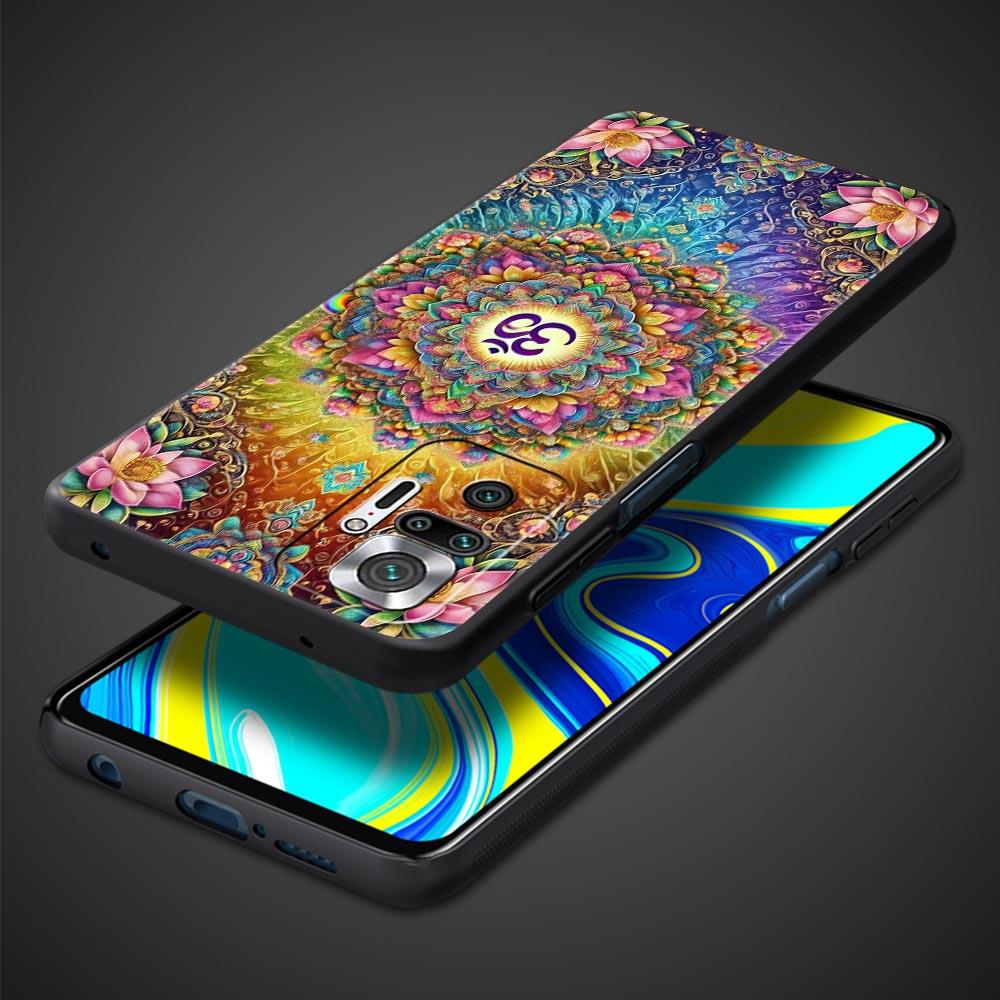 Indian Pattern Mandala Phone Case Cover for Redmi 14C 10C Note 15 14 13 12 10 11 K40 Pro Plus 5G Soft TPU Shockproof Shell Capas