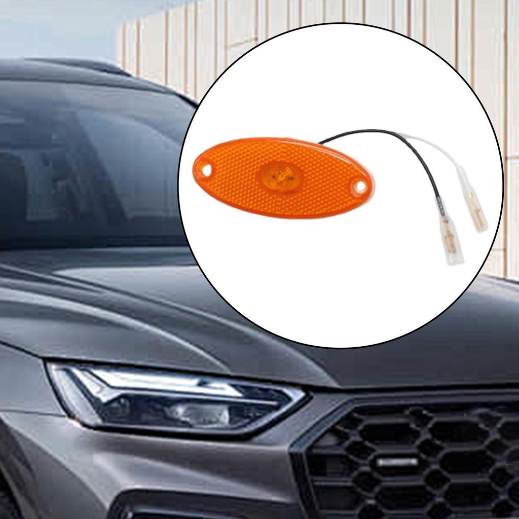 Side Marker Lamp Direct Replacement for Trucks.
