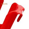 1/2Pcs Red Cookie Holder Mug 10-Cookie Stand Plastic Cup Side Cookie Organizer Freshness-Sealing Cookie Container Storage Red Cookie Cup with Storage