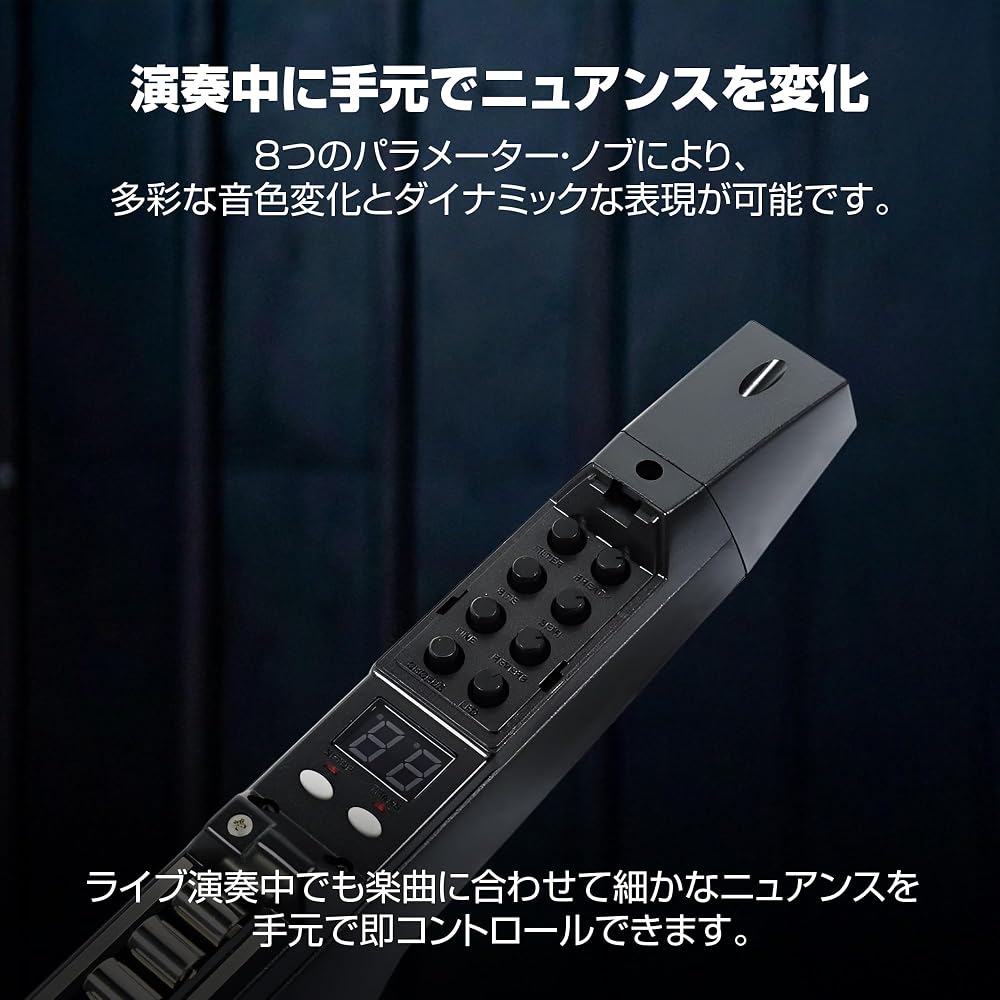 Akai Professional EWI 5000 Wind Synthesizer Electronic Wind Instrument Battery Powered Wireless S...