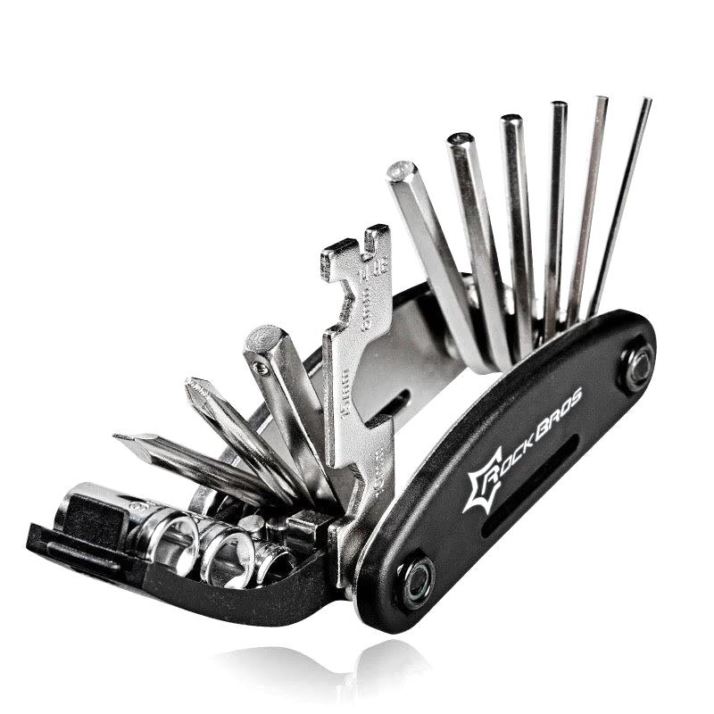 16in1 MultiTool for bicycle repair, black