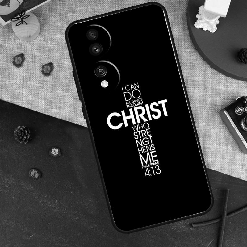 Bible Verse Jesus Christ Christian Case For Honor Magic 7 6 5 8 Pro Cover For Honor 400 200 50 70 90 Lite X8a X8b X9a X9b X9c