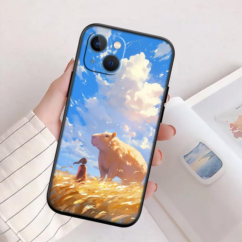 

Cute Capybara Art Phone Case for Samsung Galaxy S20 S21 S22 Ultra FE + Plus A21S A22 A24 A25 A26 A30 A30S A31 Galaxy S20 FE