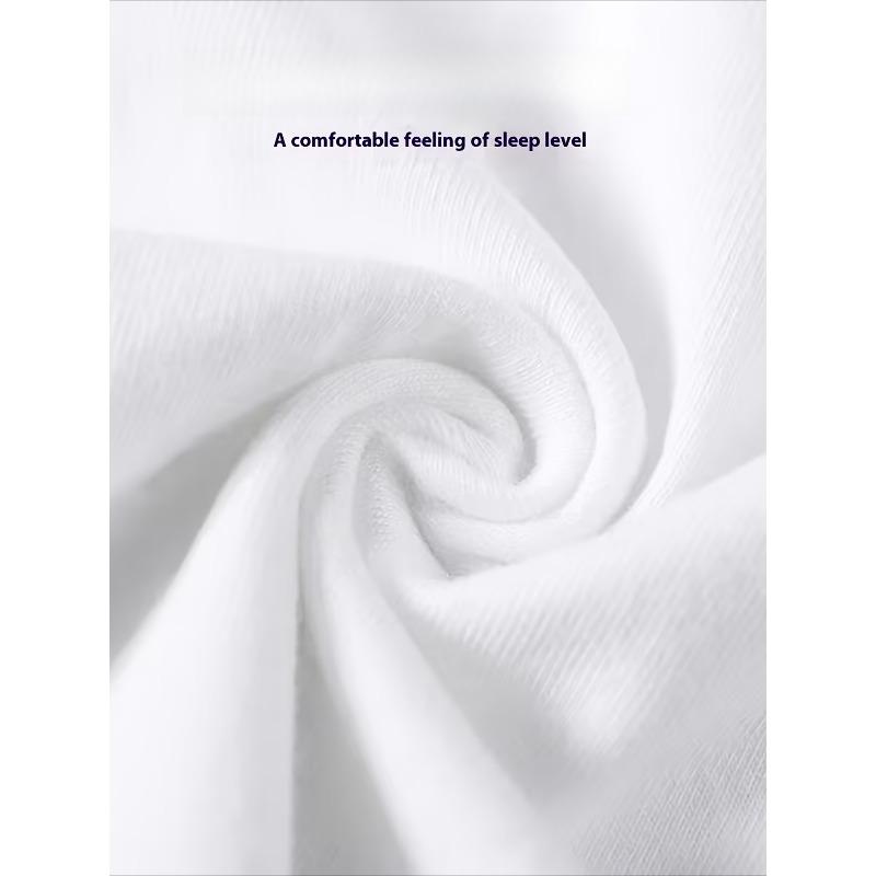 European Sizes High Quality Men's Crewneck T-Shirt Short Sleeves, Machine Washable, Four Seasons Comfortable Breathable Skin-Friendly